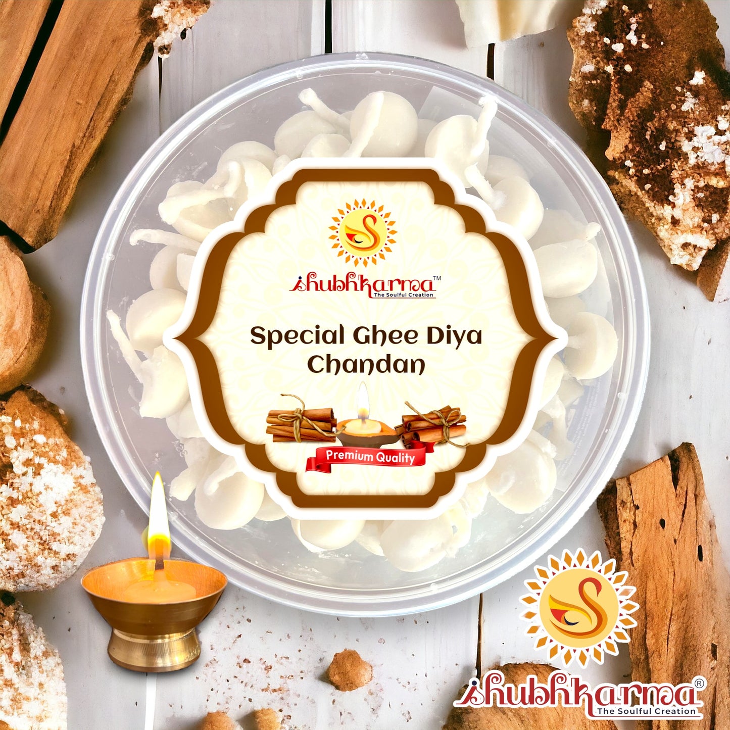 Special Ghee Diya Royal Chandan Fragrance